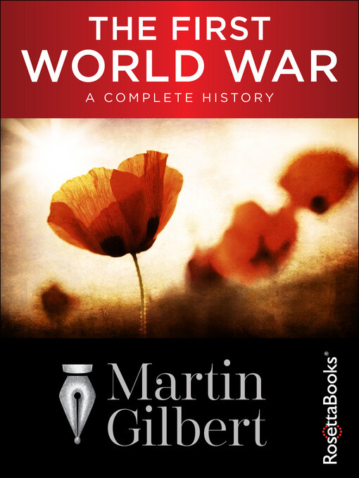 Title details for The First World War by Martin Gilbert - Available